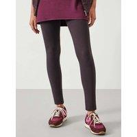 HUSH Cotton Rich Leggings Chocolate