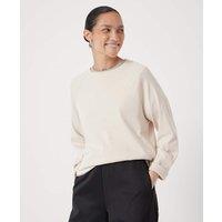 HUSH Pure Cotton Sweatshirt Cream