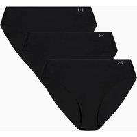 Under Armour Pure Stretch No Show Bikini Knickers Black