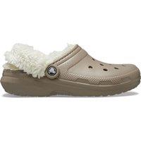 Crocs Classic Fleece Lined Clogs Light Brown