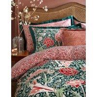 William Morris At Home 2 Pack Pure Cotton Cray Pillowcases Green Mix