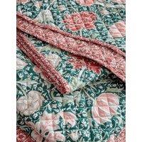 V&A Pure Cotton Chinese Magpie Bedding Set Green Mix