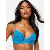 Ann Summers Sexy Lace Wired Plunge Bra (A-D) Turquoise