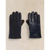 White Stuff Leather Gloves Green