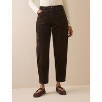 Nobody's Child X Louise Thompson Corduroy Barrel Leg Jeans Brown