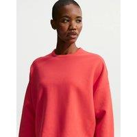 Nike 24.7 ImpossiblySoft Dri-Fit Top with Cotton Cherry Red