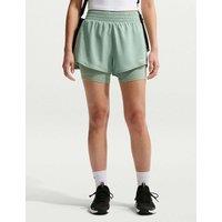 Nike One 2 in 1 Relaxed Shorts Light Green