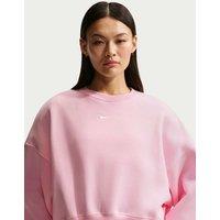 Nike Phoenix Cotton Rich Fleece Sweatshirt Light Pink