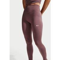 Nike One Seamless Front Leggings Dark Brown