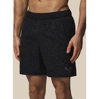 Castore Quick Dry Pocketed Striped Swim Shorts Black