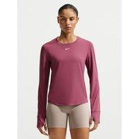 Nike One Classic Crew Neck Top Dusky Rose