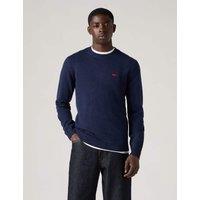 Levi's Wool Rich Crew Neck Sweatshirt Navy