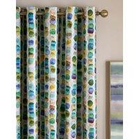 Bluebellgrey Tobermory Cotton Rich Eyelet Curtains Multi