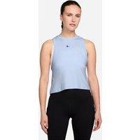 Nike Pro Racer Back Vest Top Light Blue