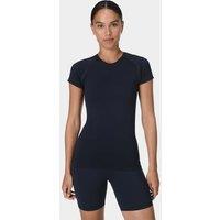 Sweaty Betty Athlete Seamless T-Shirt Navy