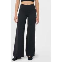 Sweaty Betty Super Soft High Waisted Wide Leg Trousers Black