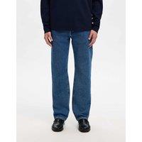 Selected Regular Fit 5 Pocket Jeans Blue Denim