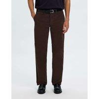 Selected Straight Fit Corduroy Chinos Brown