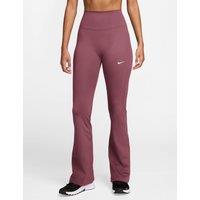 Nike One High Waisted Flared Leggings Dusky Rose