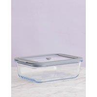 Kilner Set of 2 Rectangular 1.5L Storage Boxes Clear