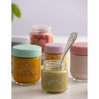 Kilner Set of 12 110ml Round Glass Storage Jars Multi