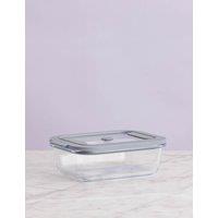 Kilner Set of 2 0.63L Rectangular Storage Boxes Clear