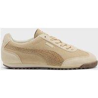 Puma Arizona Snake Print Suede Trainers Beige Mix