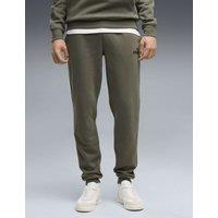 Puma Essentials No.1 Logo Cuffed Joggers Dark Khaki
