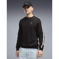 Puma Regular Fit Crew Neck Sweatshirt Black Mix