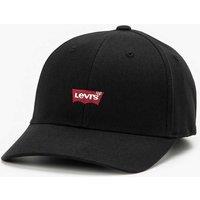 Levi's Cotton Rich Embroidered Logo Baseball Cap Black