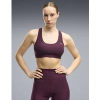 Puma Cloudspun Non Wired Sports Bra Burgundy