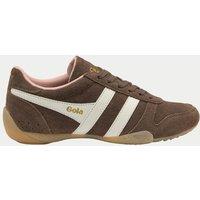 Gola Chase Suede Lace Up Trainers Brown Mix