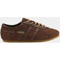Gola Cleora II Suede Lace Up Trainers Brown Mix