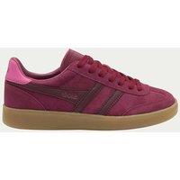 Gola Viper Suede Colour Block Trainers Red Mix