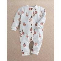 Mamas & Papas Pure Cotton Fruit Print Romper (0-12 Mths) Pink