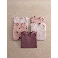 Mamas & Papas 5 Pack Cotton Rich Bodysuits (0-2 Yrs) Multi
