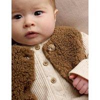 Mamas & Papas 3 Piece Cotton Rich Gingham Outfit (0-24 Mths) Beige