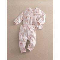 Mamas & Papas Jersey Watercolour Floral Pyjamas (3-36 Mths) Multi