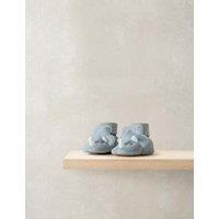 Mamas & Papas Faux Fur Dinosaur Booties Blue