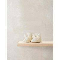 Mamas & Papas Baby Faux Fur Bunny Slippers Pink