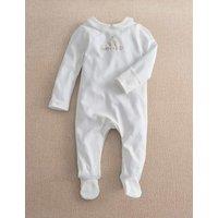 Mamas & Papas Pure Cotton Born in 2027 Sleepsuit (0-6 Mths) White