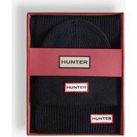 Hunter Hat Scarf And Glove Set Black