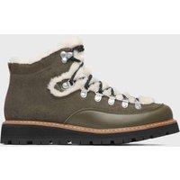 Merrell Sugarloaf Mid Lace Cozy Waterproof Boots Dark Green Mix