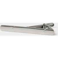 M&S Stainless Engraved Tie Pin Silver