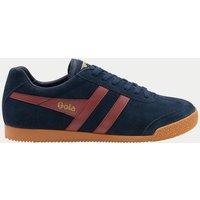Gola Suede Lace Up Trainers Navy Mix