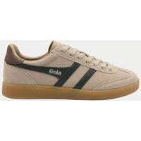 Gola Suede Lace Up Trainers Beige Mix