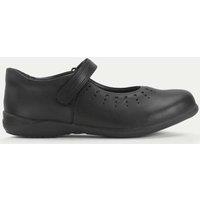 Start-Rite Kids' Leather Riptape School Shoes (11 Small - 4 Large) Black