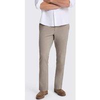 MOSS Slim Fit Cotton Rich Stretch Chinos Taupe