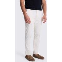 MOSS Slim Fit Cotton Rich Stretch Chinos Light Cream