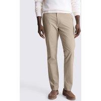 MOSS Slim Fit Cotton Rich Stretch Chinos Stone